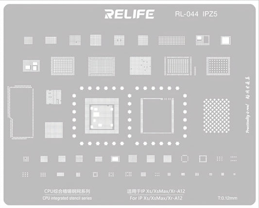 Sita BGA Relife RL-044 IPZ5 til Apple iPhone XS / XS Max / XR, CPU