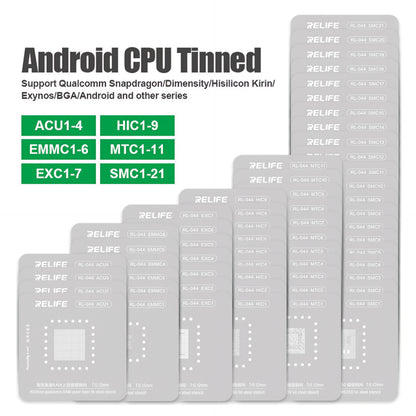 BGA-skabelon Relife RL-044 til Android CPU