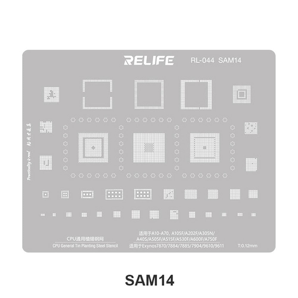 BGA-net Relife RL-044 V2.0 til CPU Samsung Series
