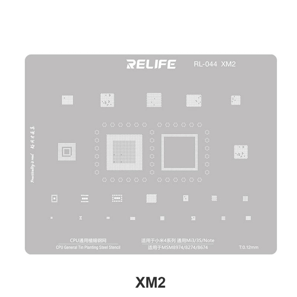 BGA Reballing Stencil RL-044 V2.0 for Xiaomi Series CPU