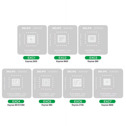 BGA-skabelon Relife RL-044 til Android CPU