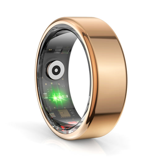 Smart Ring Techsuit R02, Størrelse 11, Rosa Guld