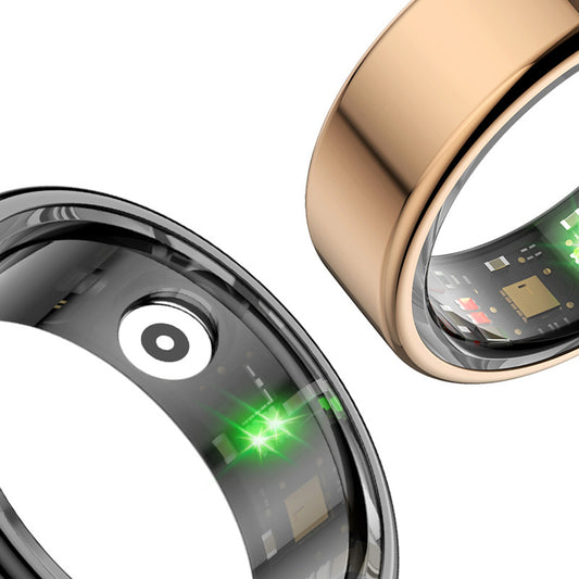 Smart Ring Techsuit R02, Størrelse 11, Rosa Guld