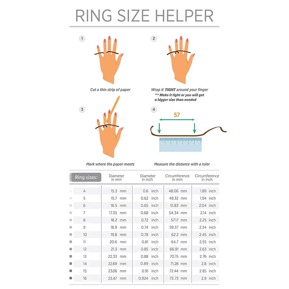 Smart Ring Techsuit R02, Størrelse 11, Rosa Guld