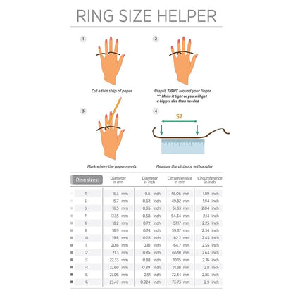 Smart Ring Techsuit R02, Størrelse 11, Rosa Guld