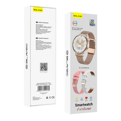 Smartwatch Blavec W17 Amber, rosaguld 