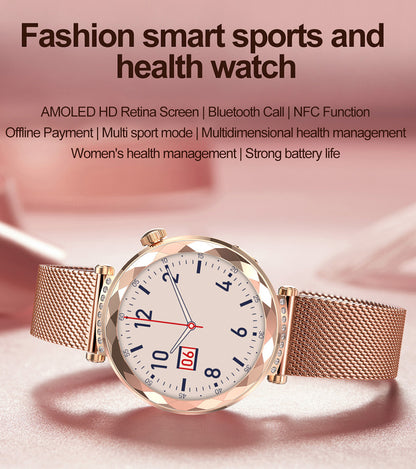 Smartwatch Blavec W19 LIANA, roséguld