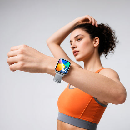 Smartwatch Borofone BD15 Call, Sølv