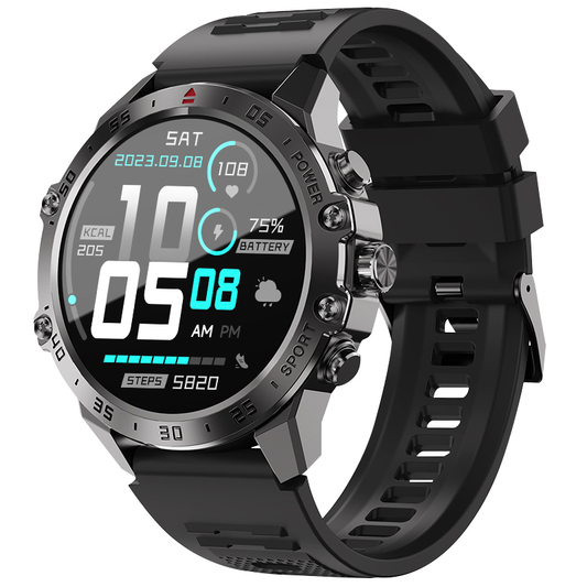 Smartwatch BWOO WA-08, Sort