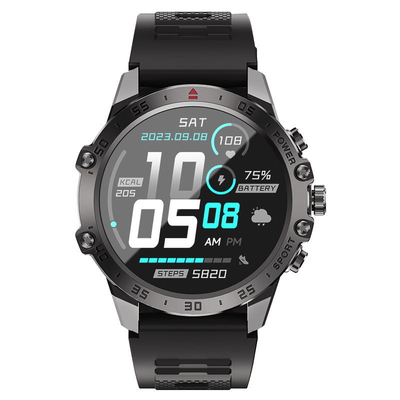 Smartwatch BWOO WA-08, Sort