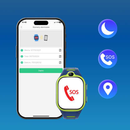 Smartwatch Forever Kids Boost KW-530 Call, Blå