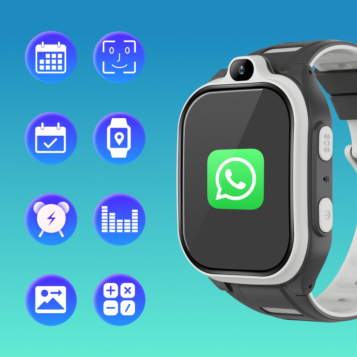 Smartwatch Forever Kids Boost KW-530 Call, Sort