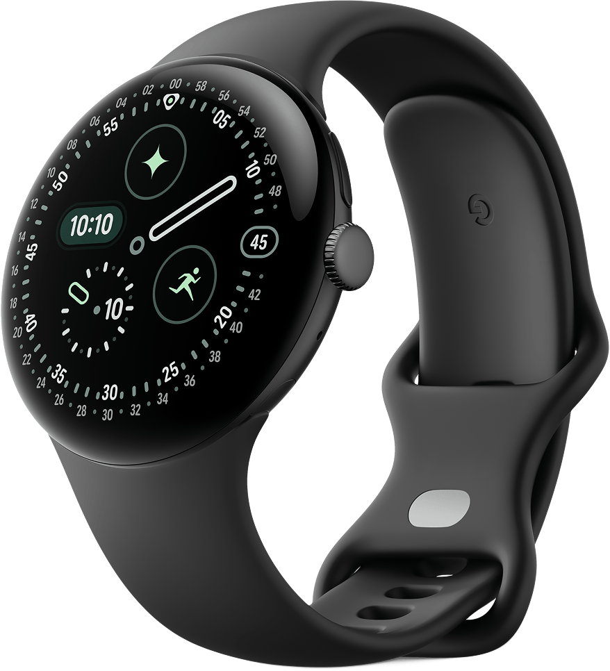 Smartwatch Google Pixel Watch 4, 45mm, Wi-Fi, Sort GA09962-EU