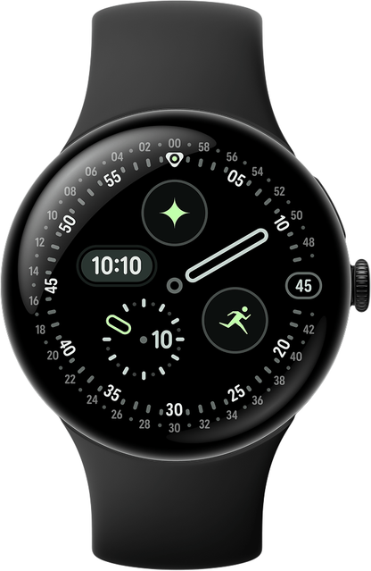 Smartwatch Google Pixel Watch 4, 45mm, Wi-Fi, Sort GA09962-EU