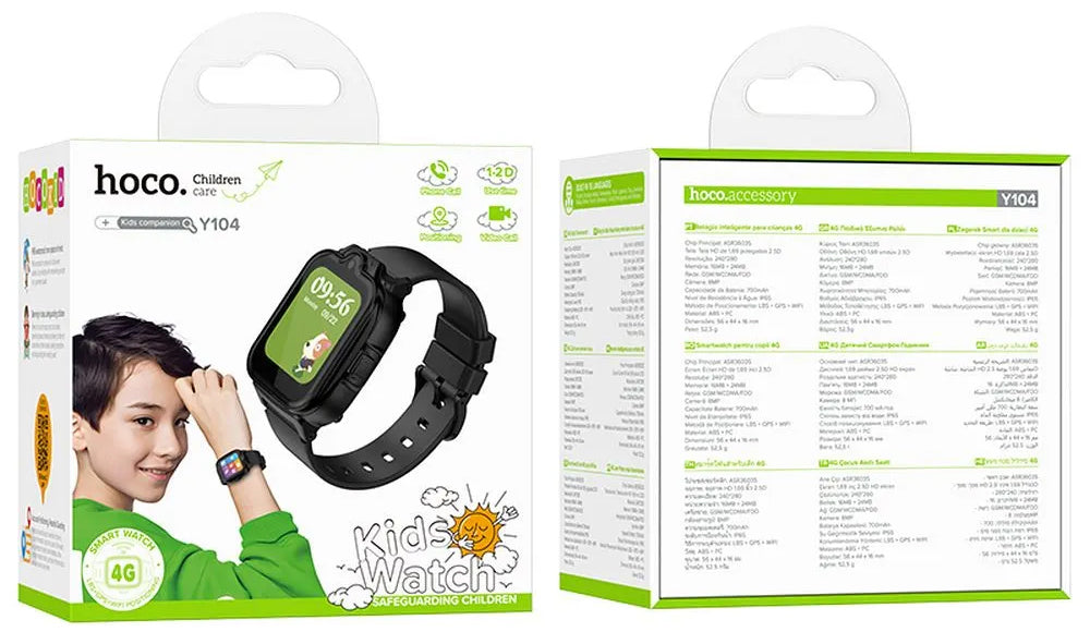 Smartwatch HOCO Y104 Kids Call, Sort