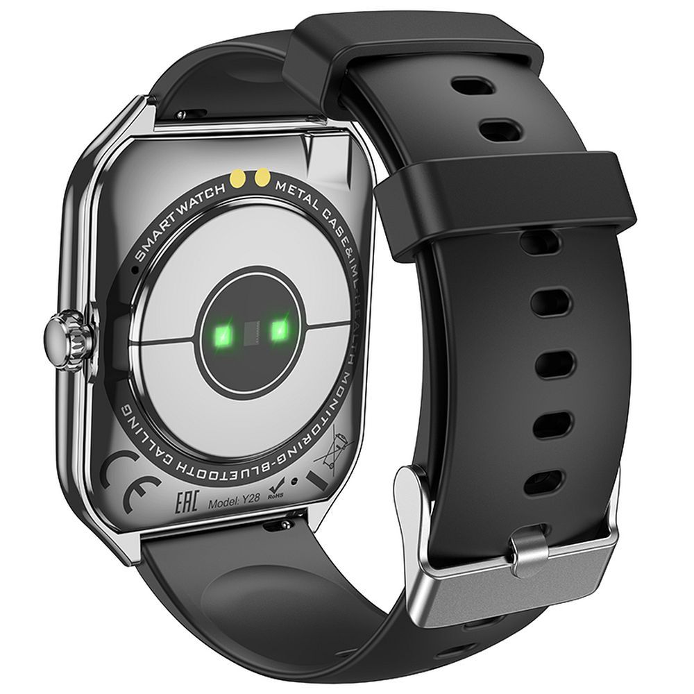 Smartwatch HOCO Y28 Call, Sort