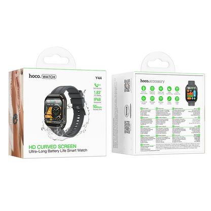 Smartwatch HOCO Y44 Call, Sort