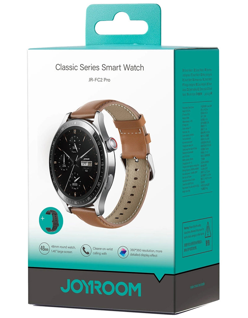 Smartwatch Joyroom JR-FC2 Pro Call, Sølv