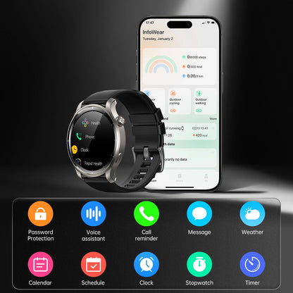 Smartwatch Joyroom JR-FV1, Grå