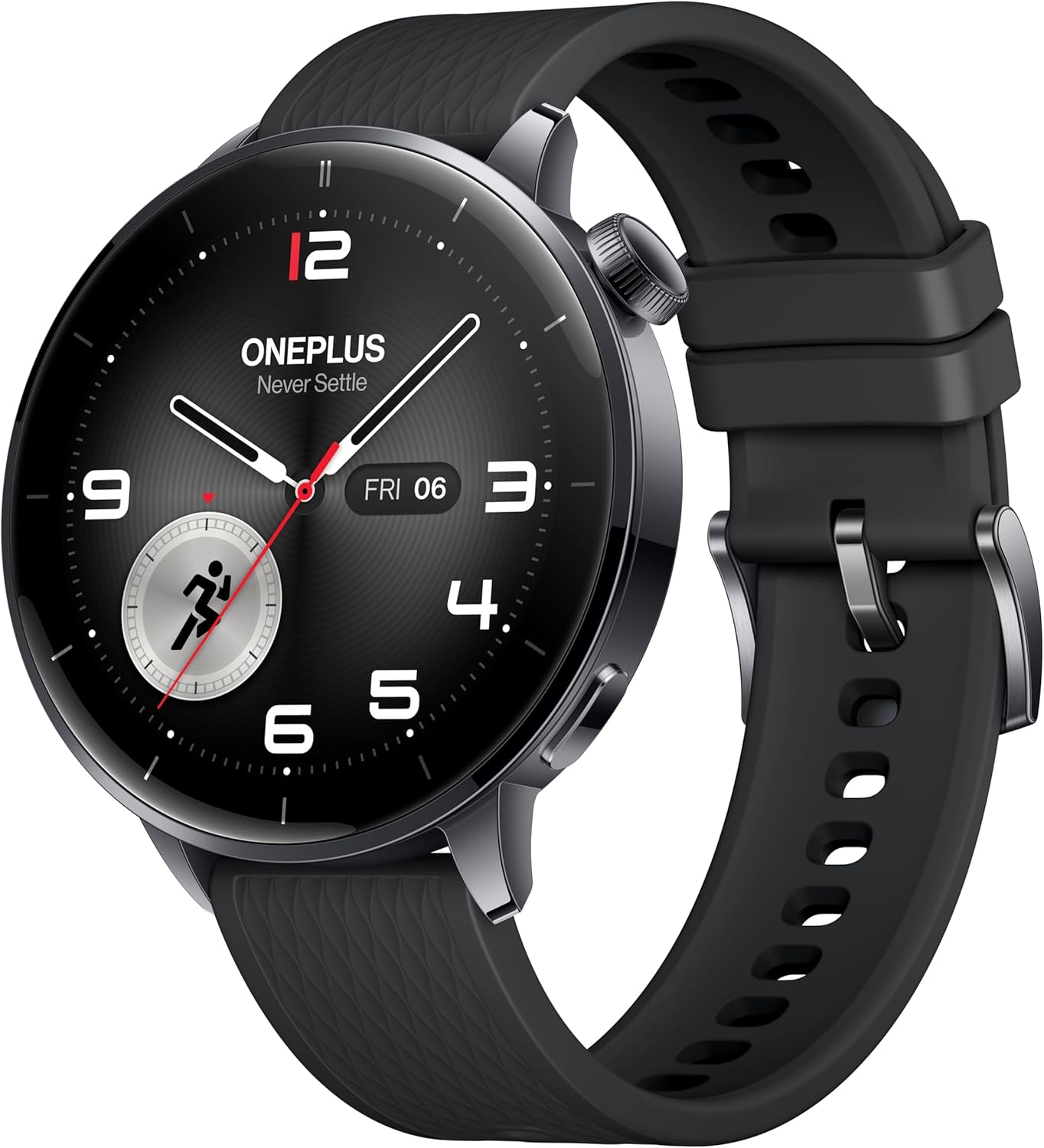 Smartwatch OnePlus Watch 3, 43mm, Sort 5491100421