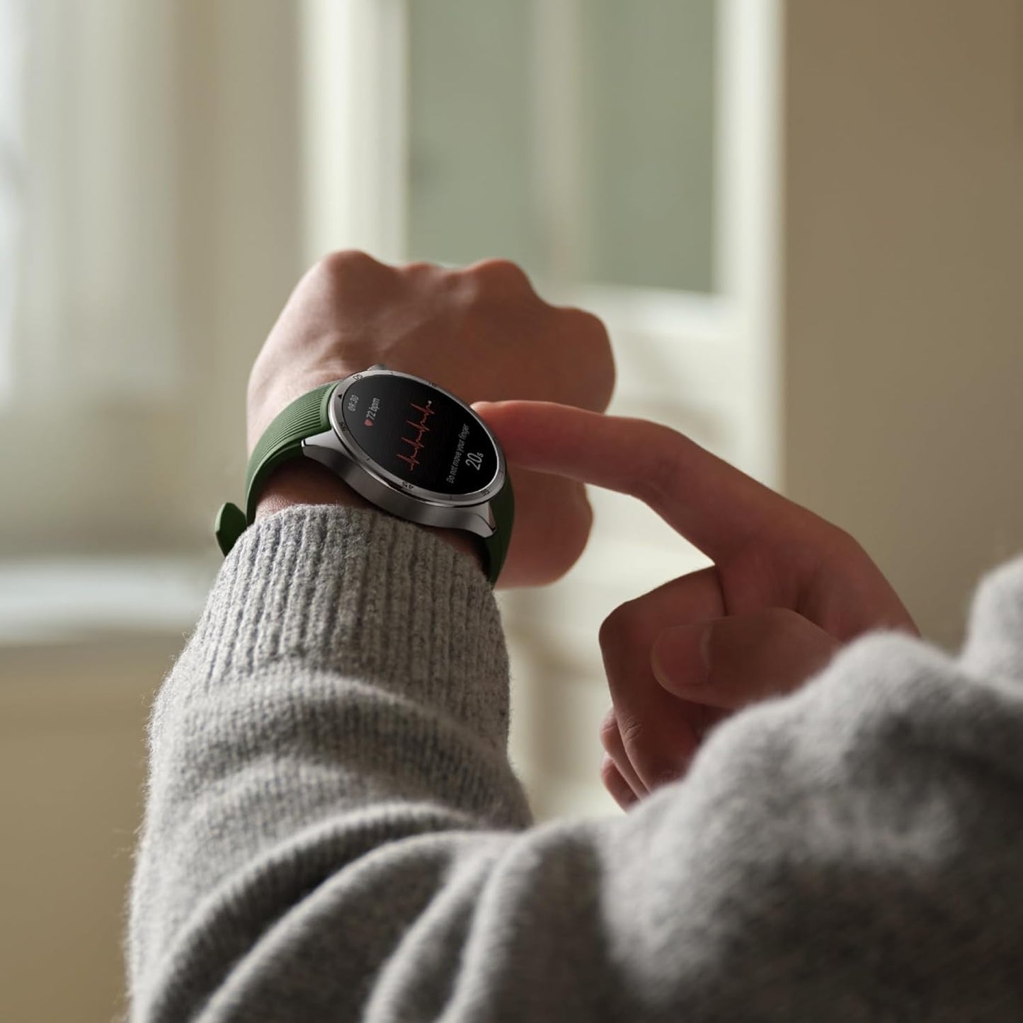 Smartwatch OnePlus Watch 3, 46mm, Grøn, Genforseglet 5491100341