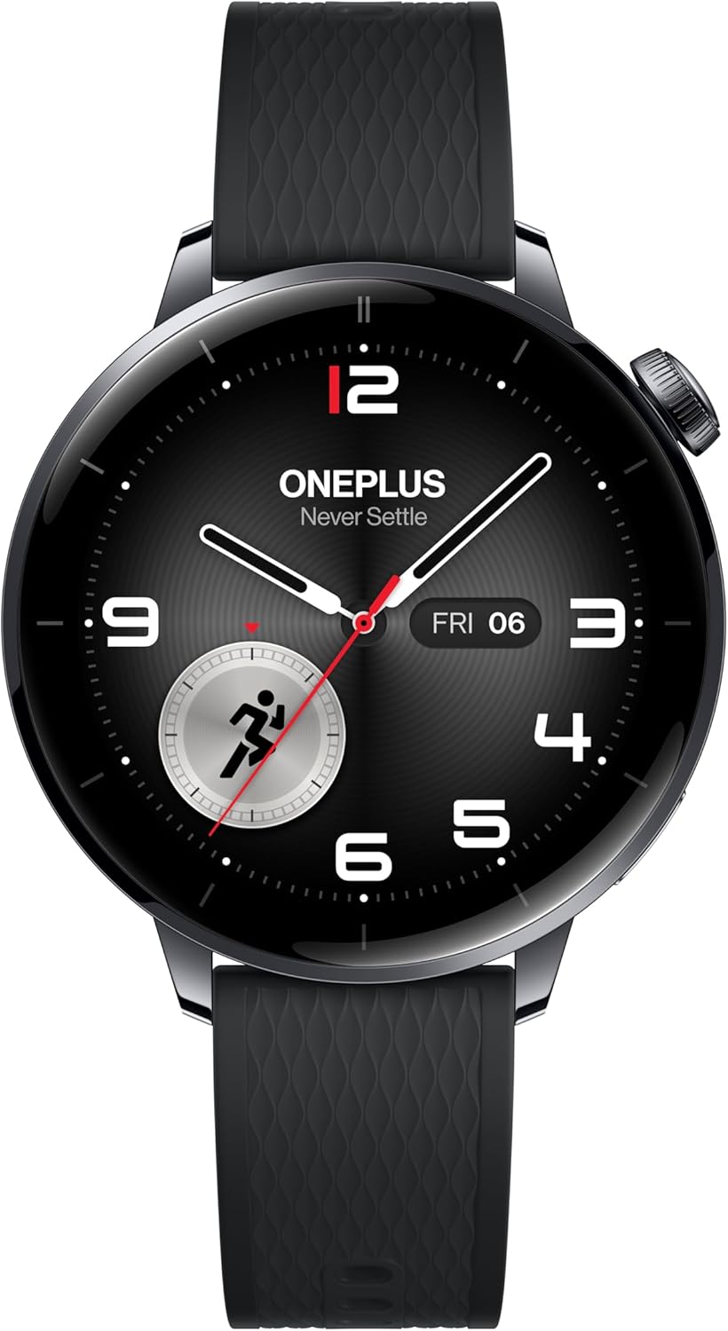 Smartwatch OnePlus Watch 3, 43mm, Sort 5491100421