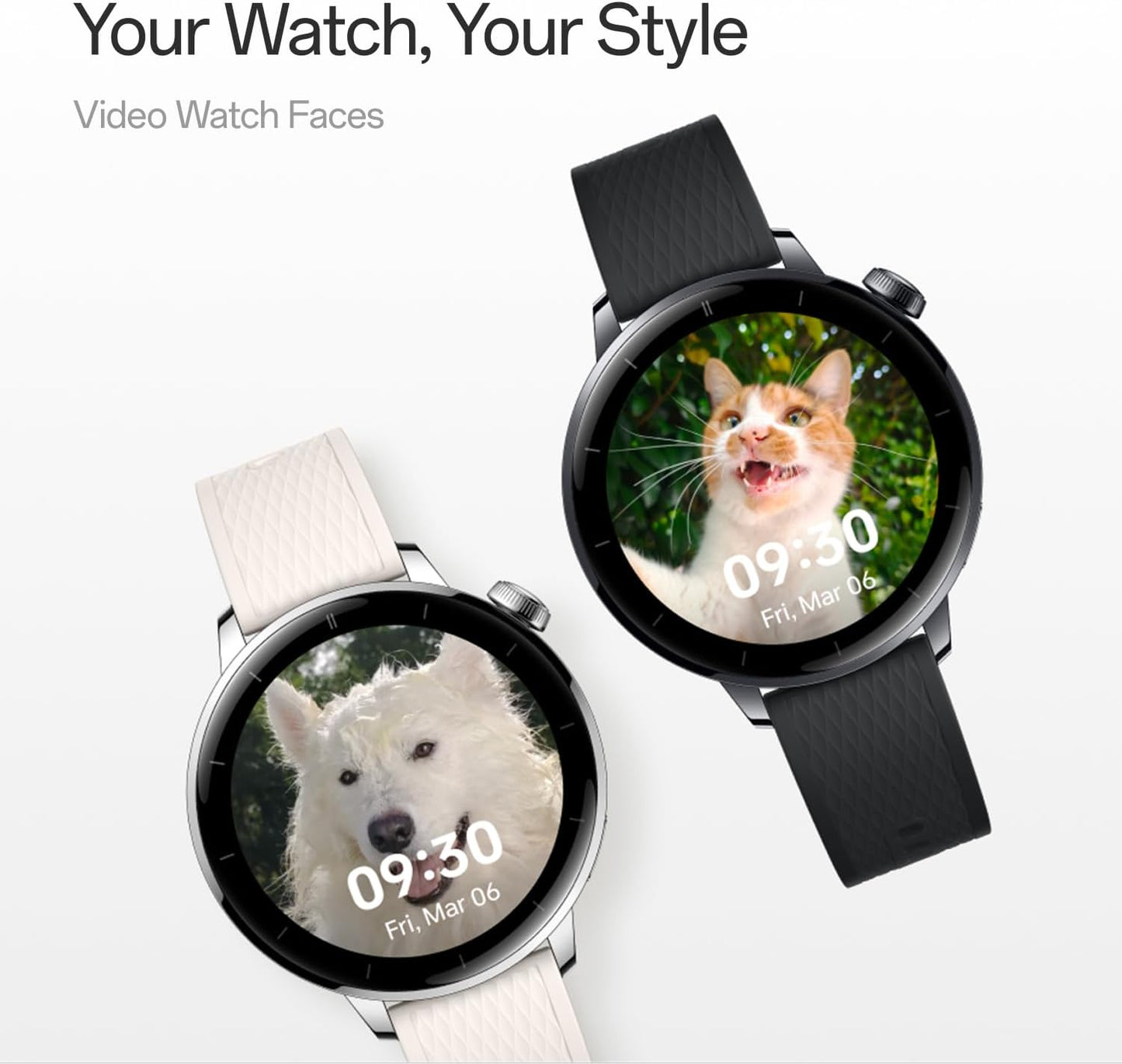 Smartwatch OnePlus Watch 3, 43mm, Sort 5491100421