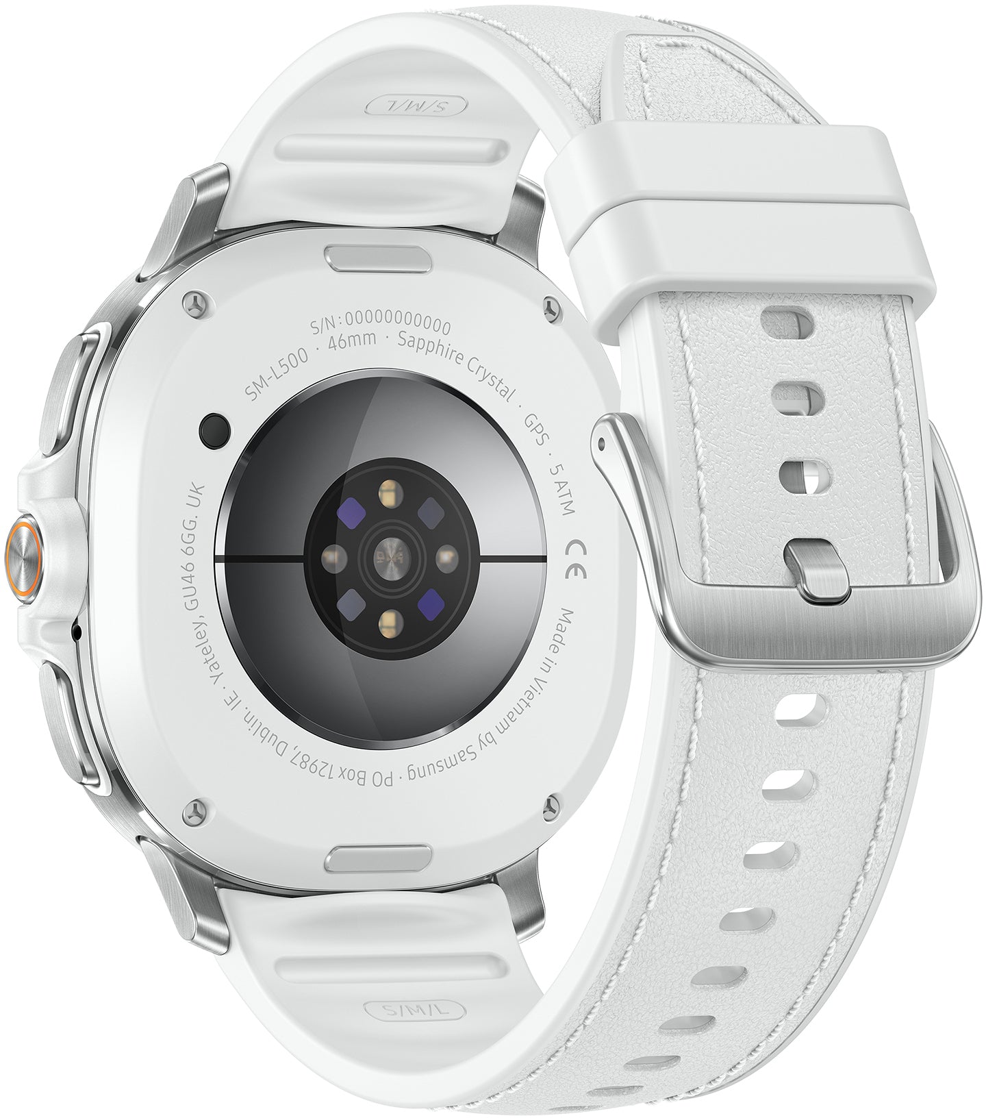 Smartwatch Samsung Galaxy Watch8 Classic, 46mm, BT, Hvid SM-L500NZWAEUE