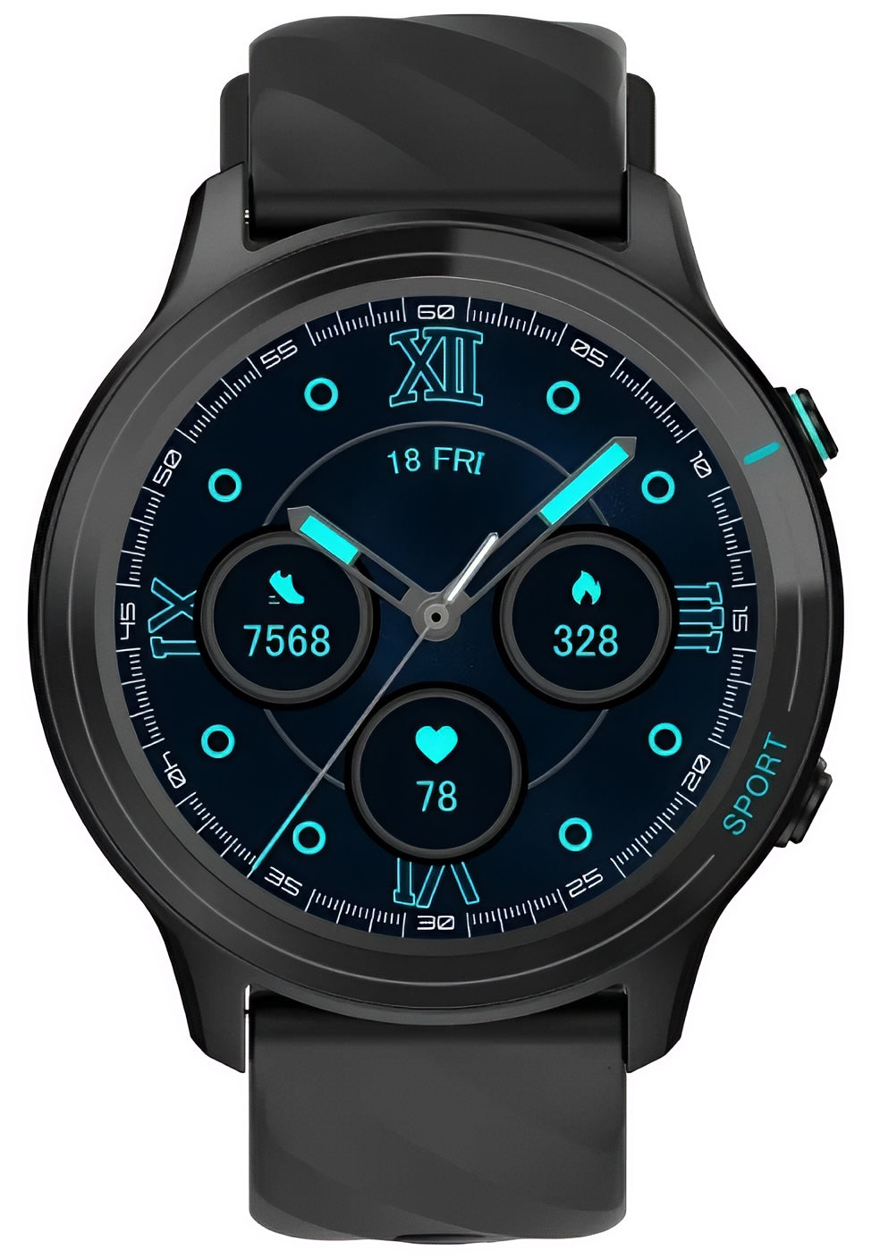 Smartwatch Titmo O-100 Call, Sort