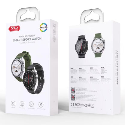 Smartwatch XO Design 4, sort 