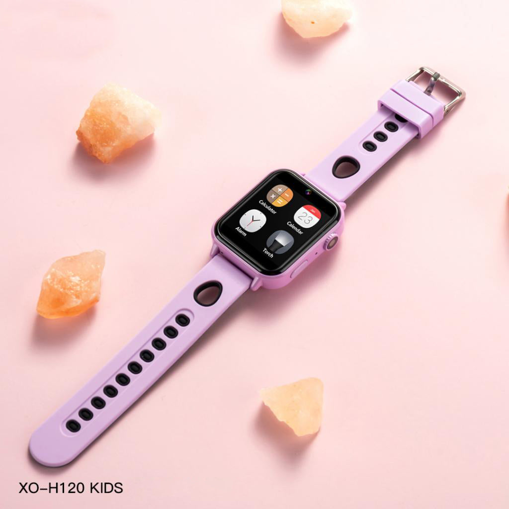 Smartwatch XO Design Kids H120, Lilla