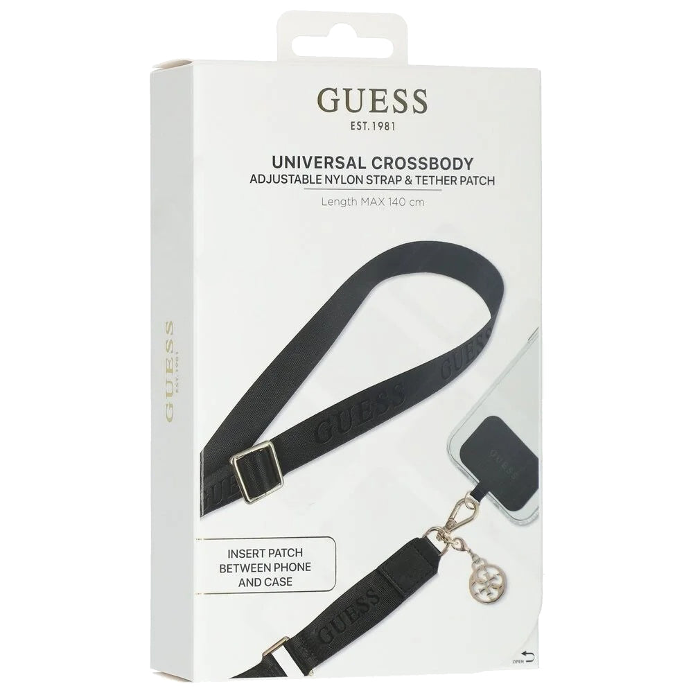 Guess Link Snap Telefon Snor, Sort