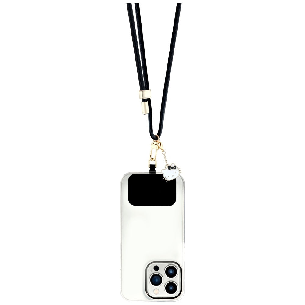 Hello Kitty Crossbody Telefonrem, Sort