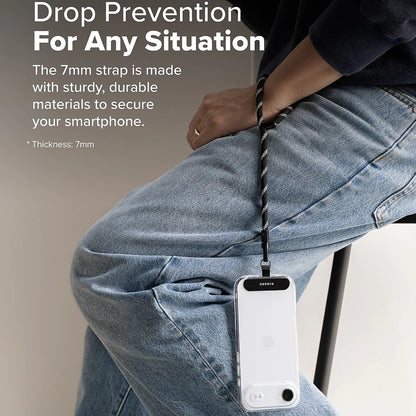 Telefonsnor Ringke Link Flow P-Type, Brun