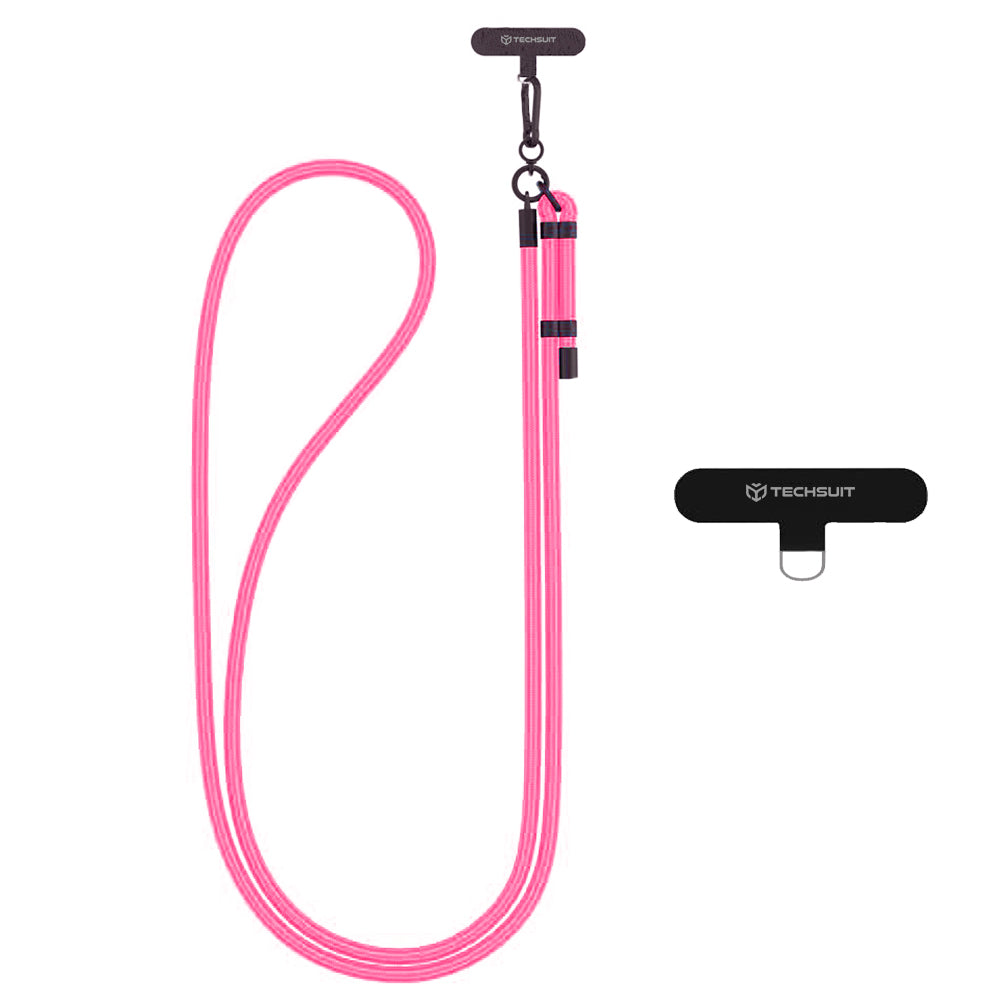 Techsuit Telefon Snor RCS1-05, Mørk Rosa