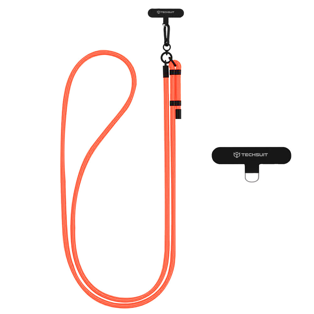 Techsuit RCS1-81 Telefonrem, Mørk Orange