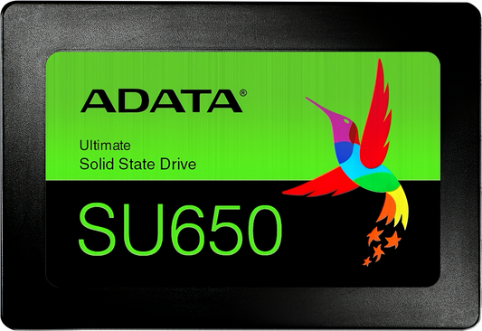 Solid State Drive (SSD) Adata SU650 Ultimate 3D, 1TB, 2,5 tommer, SATA III ASU650SS-1TT-R