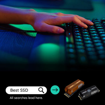 Solid State Drive (SSD) Dato Ares Aethon, NVME M.2, PCIe Gen5x4, 1TB, Sort ARSAT-1TB