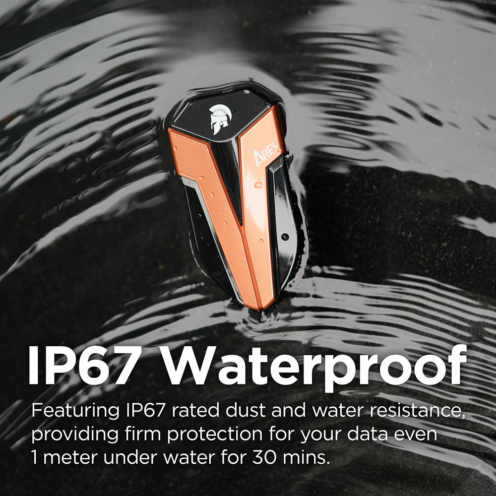 Solid State Drive (SSD Ekstern) Dato Ares Amber Shield, 500GB, Sort ARSASE-500GB