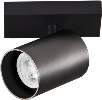 Yeelight Spotlight, Wi-Fi, GU10, 2700K - 6500K, 700lm, Black YLDDL-0083-B