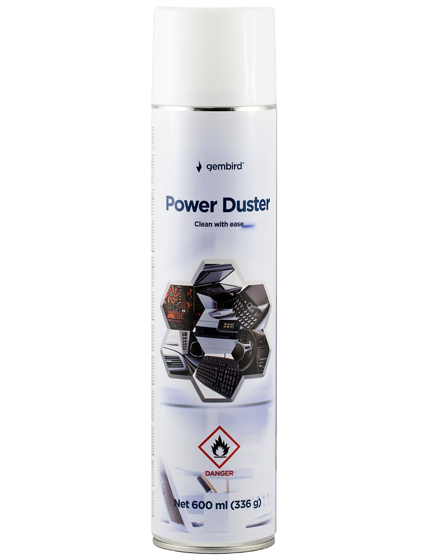 Gembird Komprimeret Luft Spray, 600ml CK-CAD-FL600-01