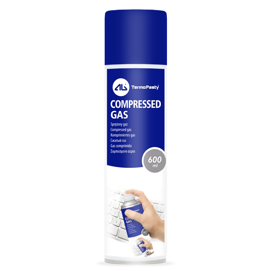 Spray Komprimeret Luft AG Termopasty, 600ml ART.AGT-233