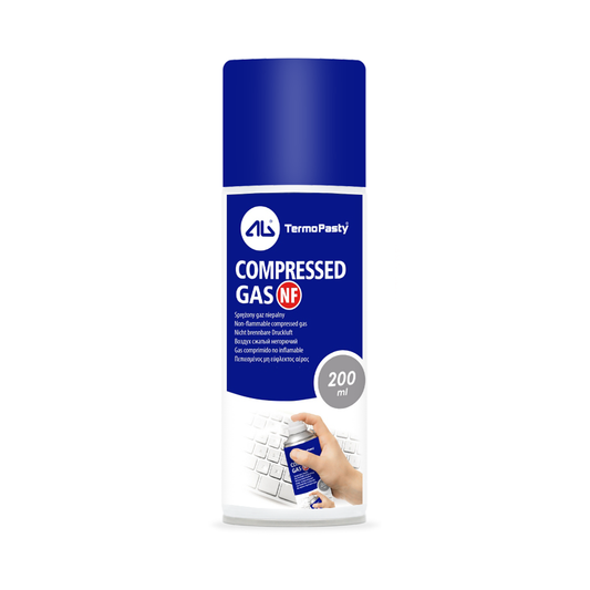 Spray Komprimeret Luft AG Termopasty NF (Ikke Brandfarlig), 200ml ART.AGT-255