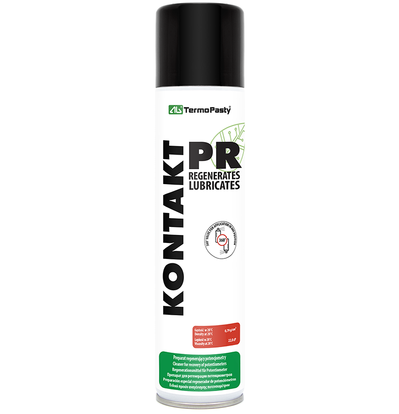 Rengøringsspray AG Termopasty Kontact PR, 400ml ART.AGT-254