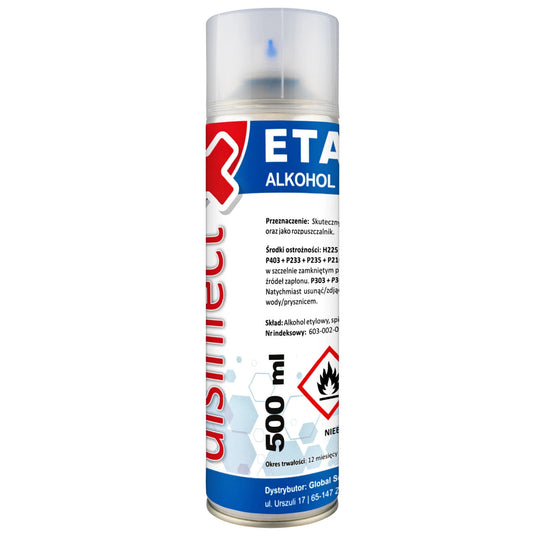 Spray Rengøring Ethanol OEM, 500ml