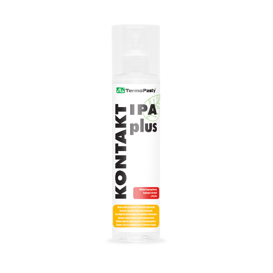 Spray Rengøringsalkohol Isopropyl AG Termopasty Kontakt IPA Plus, 250ml ART.AGT-267
