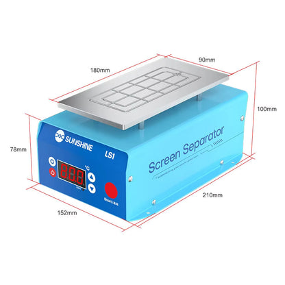 Touchscreen Display Separationsstation Sunshine LS1
