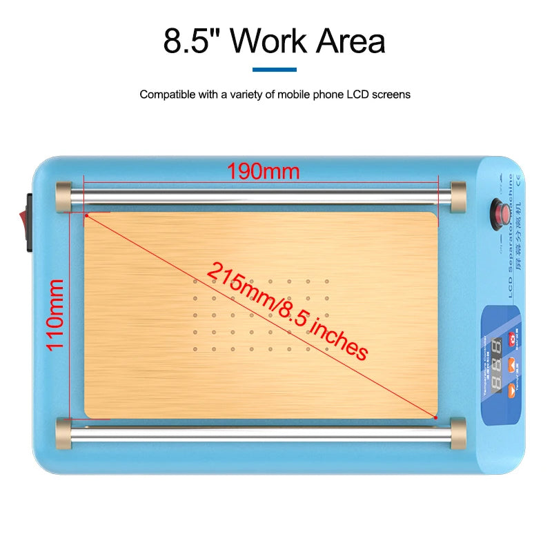 Sunshine S-918L Touchscreen Display Separationsstation