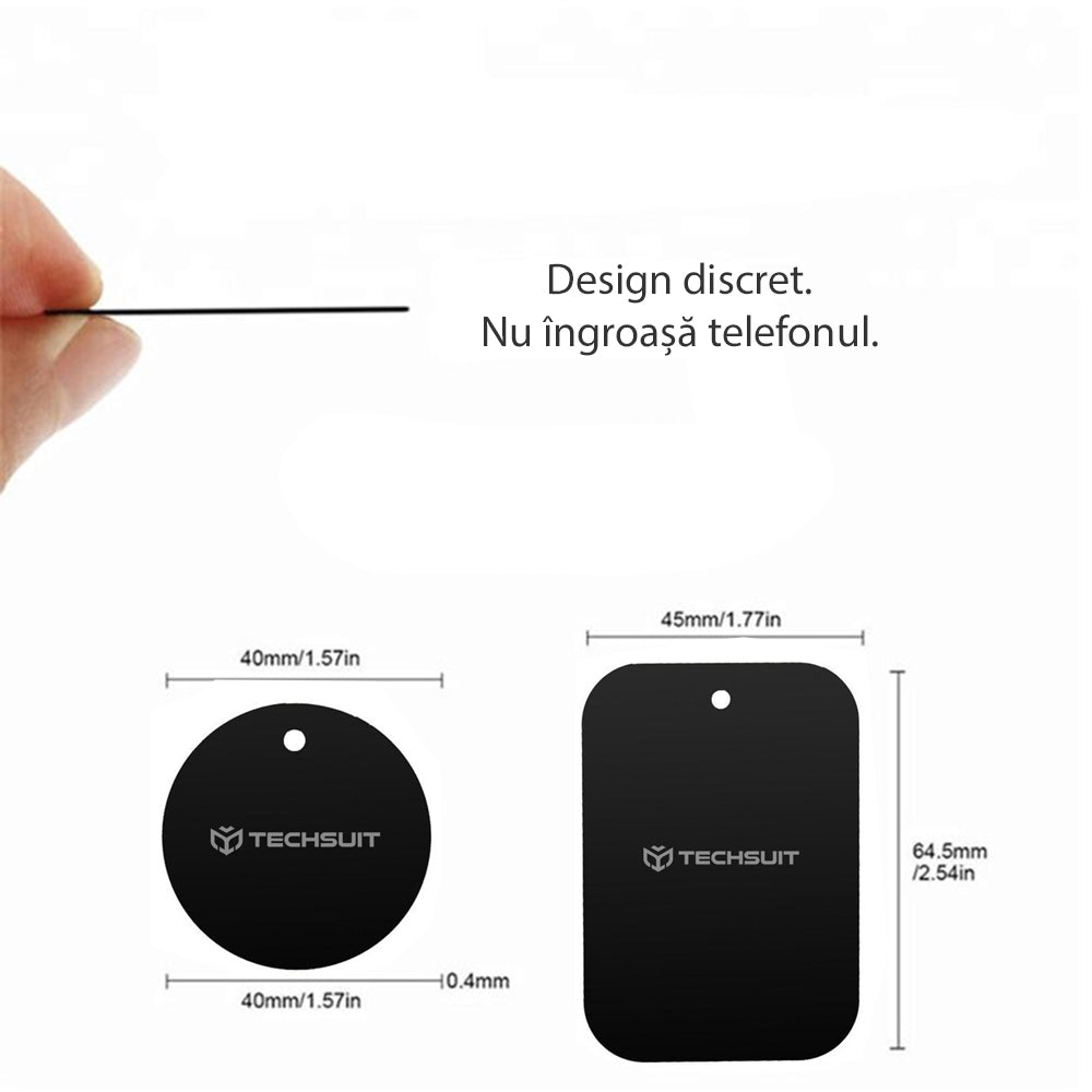 Metalsticker Techsuit MP03 2in1, Sort