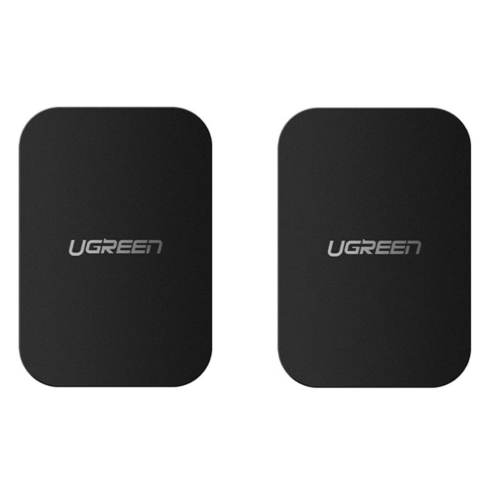 UGREEN LP123 Metallic Sticker (50869), Set of 2 pieces, Black